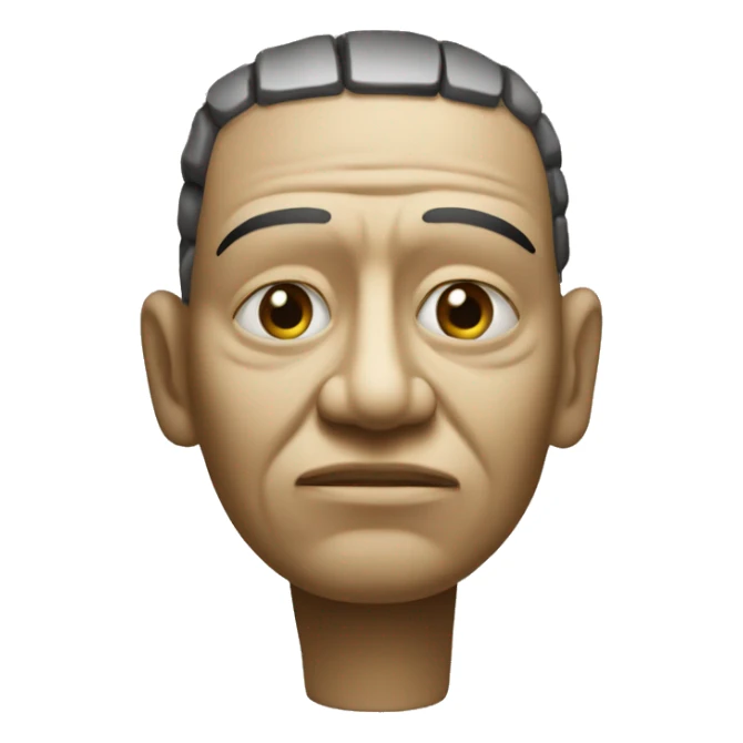 a "Cabeza Clava" of the "Chavin Culture" sticker