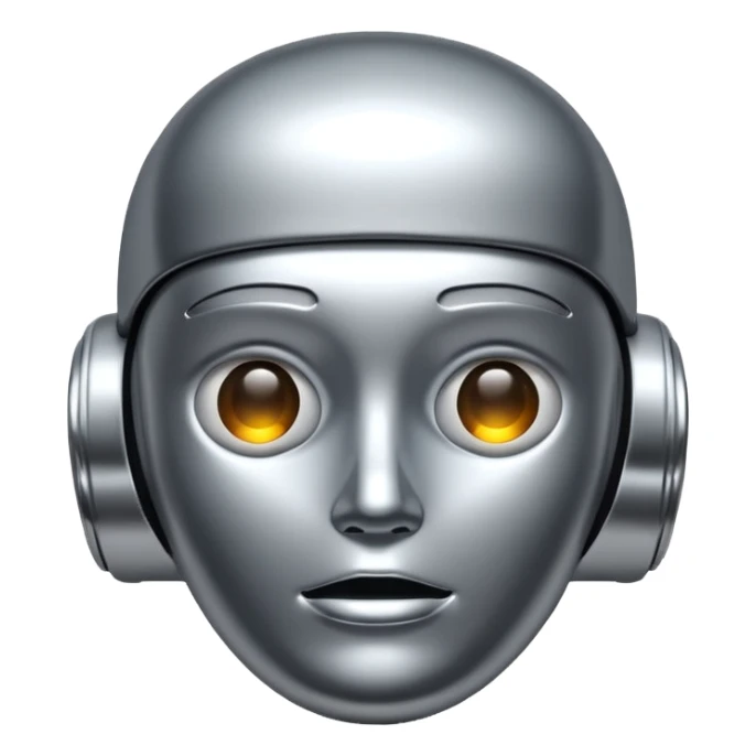 Generate a realistic emoji of artificial intelligence. It shoudnt be a face. sticker