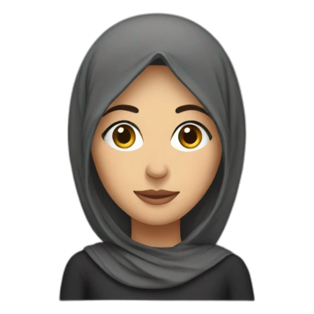Syrian woman sticker