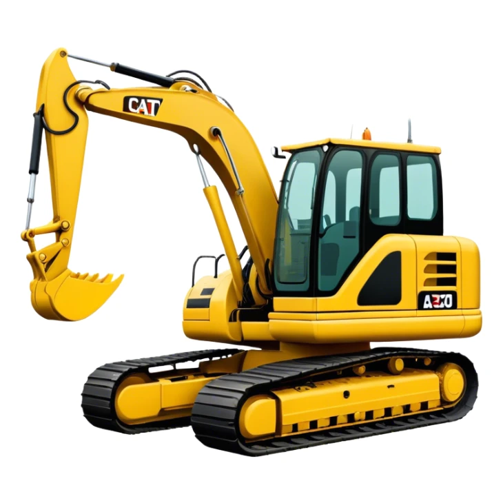 Excavator - Caterpillar 330 (Model Year: 2022) (Iconic colour: Yellow) sticker