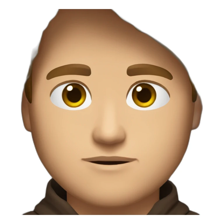 anakin skywalker sith eyes, hood (waist up, front facing) sticker