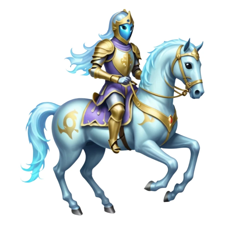Spectral knight – Transparent, ghostly horse







 sticker