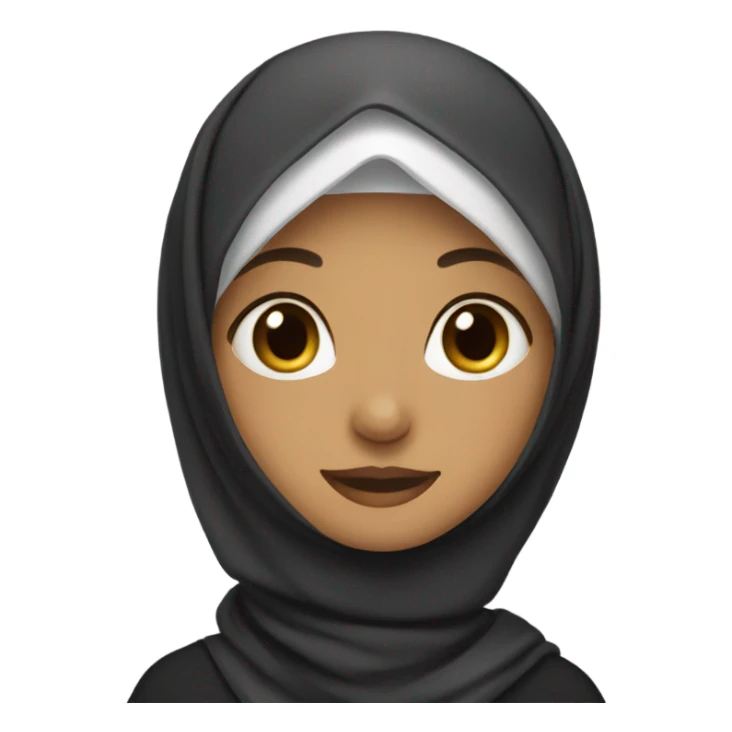 girl in hijab  sticker