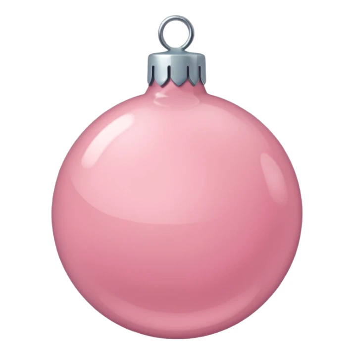 the color is baby pink its still christmas themed and aesthetic sticker
