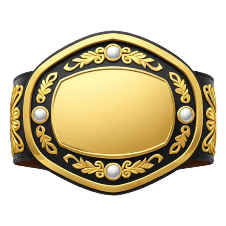 One Championship --Belt sticker