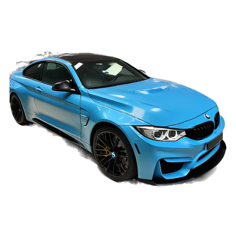 Yas marina blue BMW M4 Competition  sticker