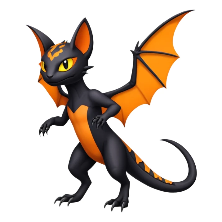 Salandit-Noibat-Litten-Hybrid (Full body) sticker