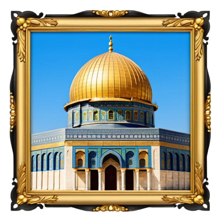 Dome of the rock, Palestine sticker
