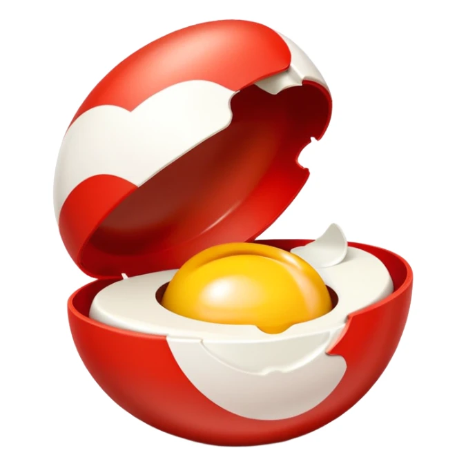 Kinder surprise red and white the real one cholo ate  sticker