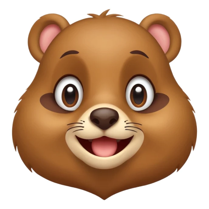 logo with a happy Go gopher, minimal, clear emotion, cartoon style sticker