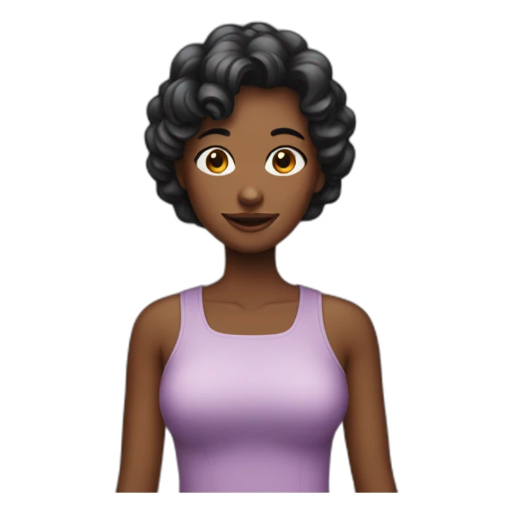 girl with big cheries sticker