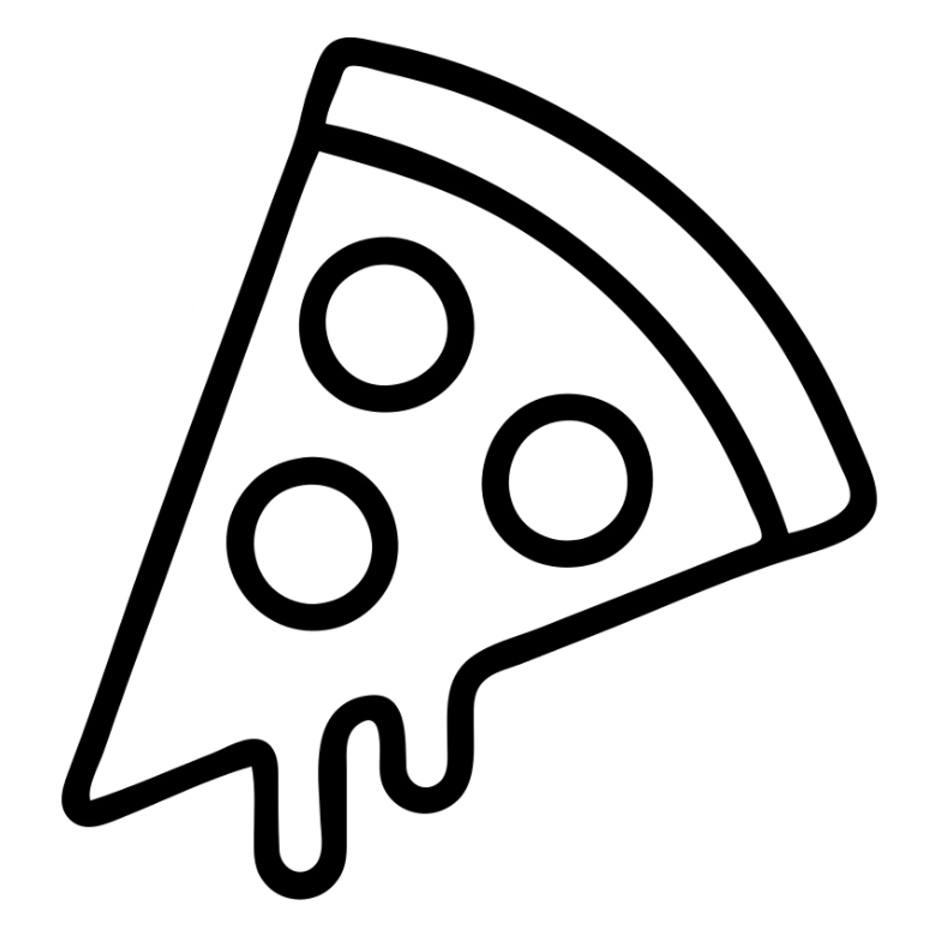 slice of pizza sticker
