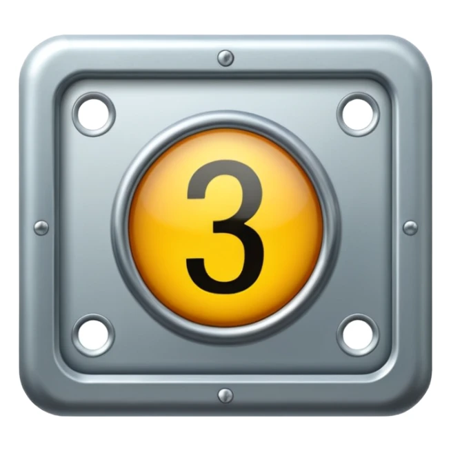 room number sign with spotlight sticker