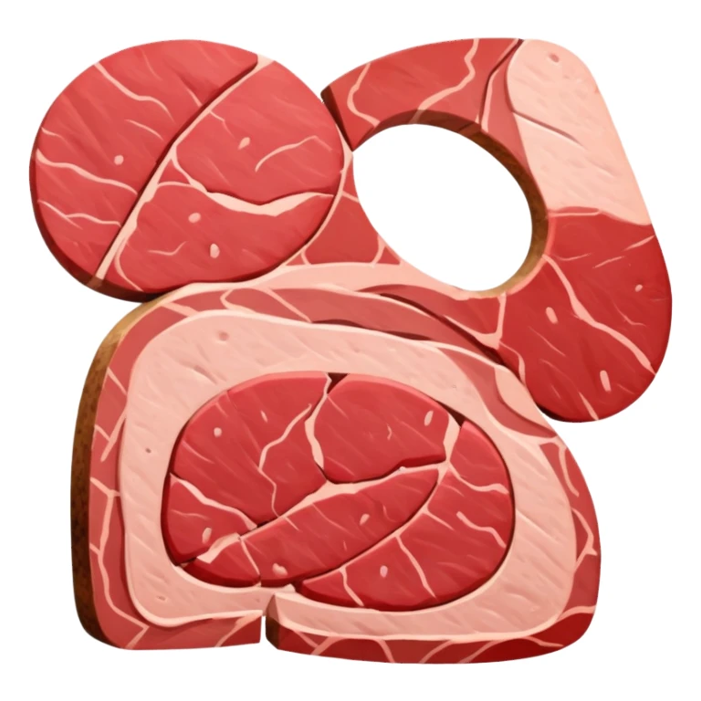 picasso abstract art SPAM MEAT painting sticker