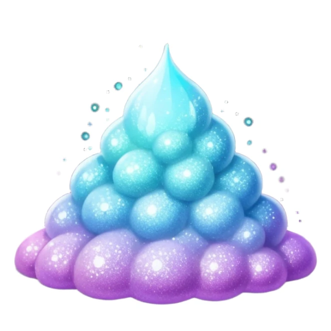  fine, tiny glitter dust, sparkling brightly like magical dust. Small particles, glossy, smooth, soft shadows, white background.

 sticker