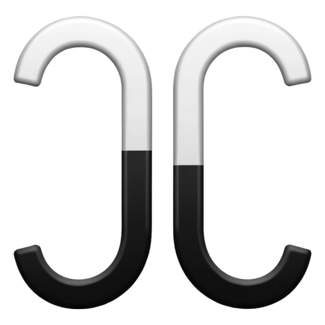 una "J" stilizzata in bianco e nero, formata da due strisce verticali che richiamano lo scudetto , sticker