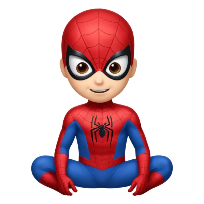 homem aranha baby sticker