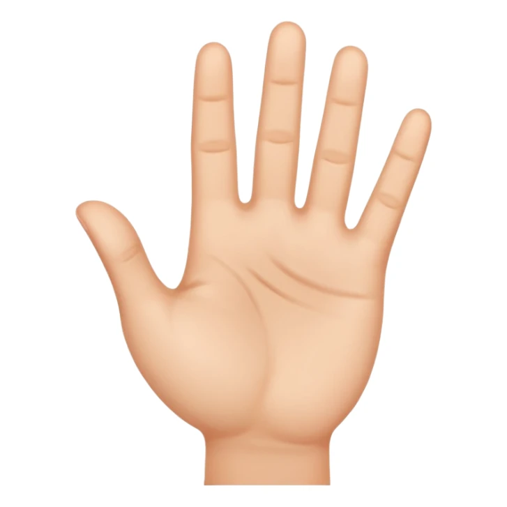 hand giving gesture sticker