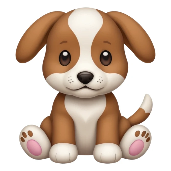 puppy dog toy sticker