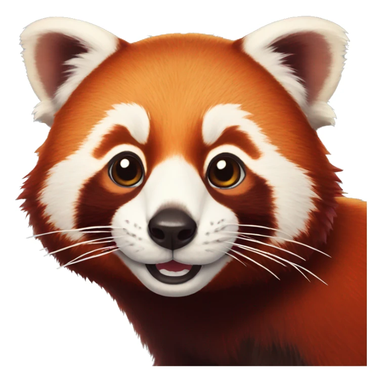 Red Panda Atrevido sticker