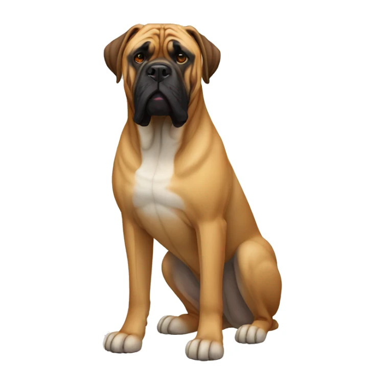 Bullmastiff Dog Breed Full Body sticker