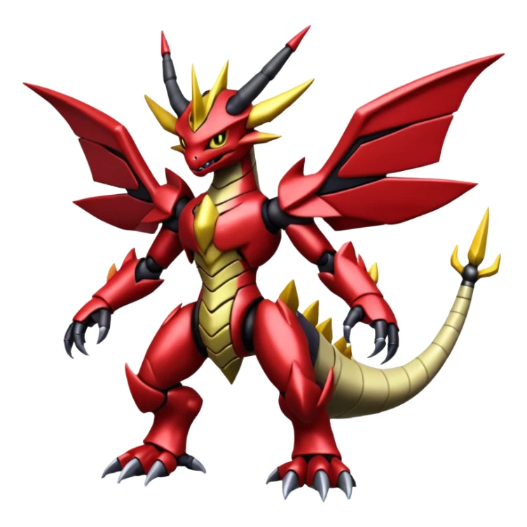 Giratina-Scizor-Pokémon-Digimon-Fakémon-creature sticker