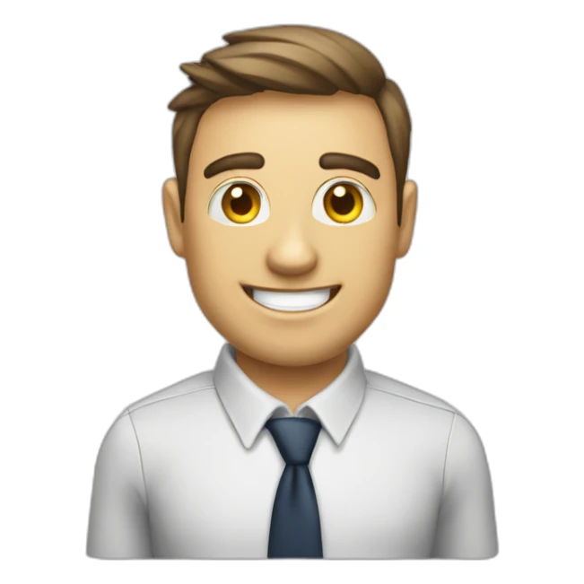 Employee of the real estate agency "Floors" sticker