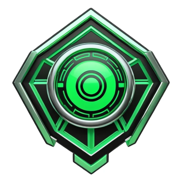  Black And Green Cyber Aesthetic Deco sticker
