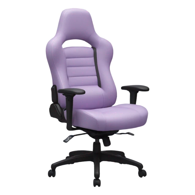 Lilac game chair sticker