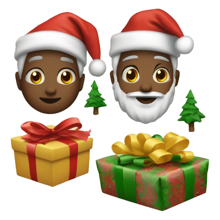 South African christmas gifts sticker