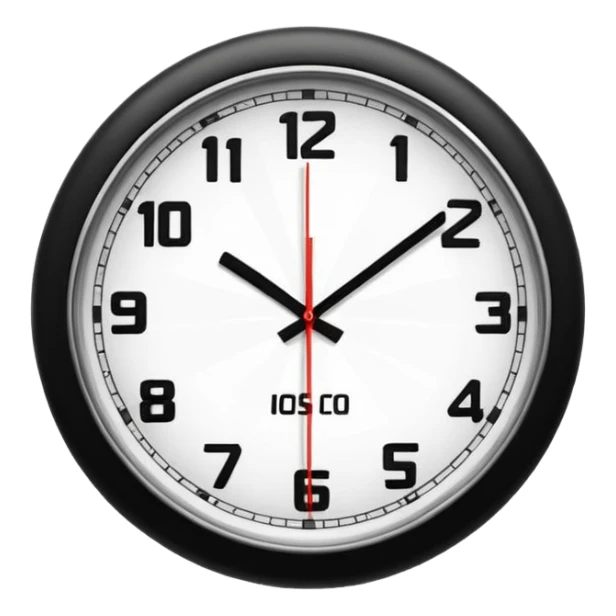 quiero un reloj  de pared 2pm  de la tarde porfvarto  sticker