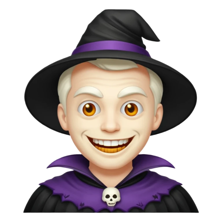 Halloween mood male sticker