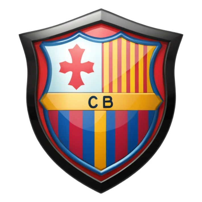 Barcelona solo el escudo actual sticker