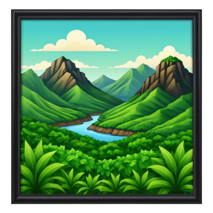 Because we love nature venezuela sticker