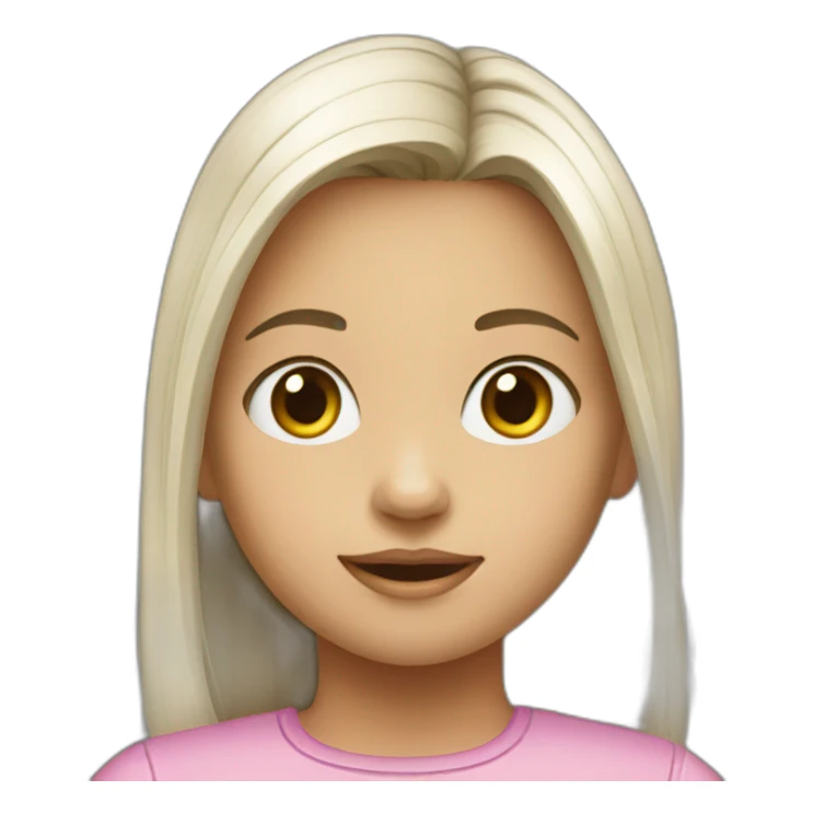 ai-little-girl sticker