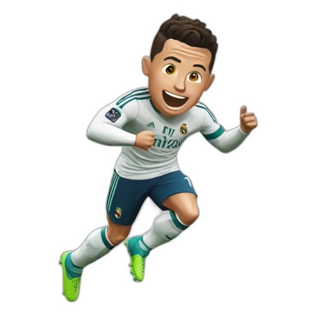 Cristiano ronaldo celebration sticker