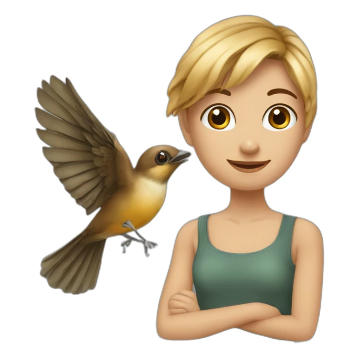 Meisje met taalontwikkelingsstoornis sticker