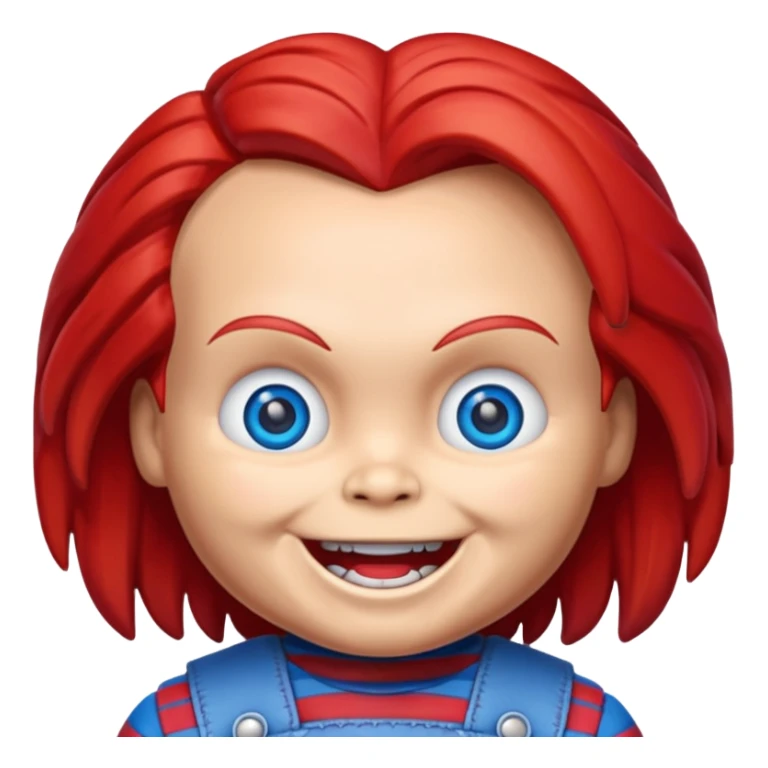 Un emojin de chuky sticker