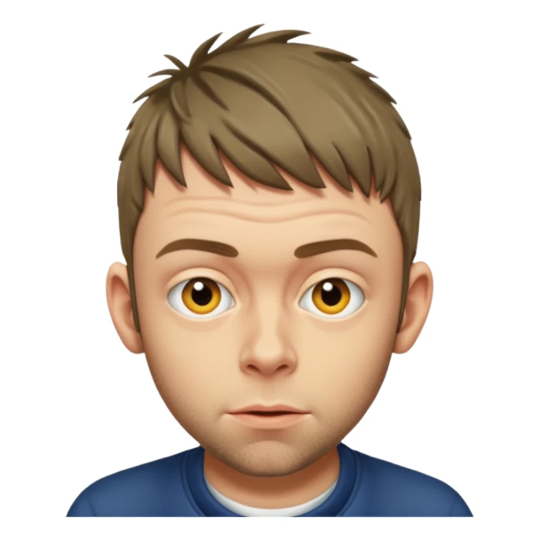 Damon Albarn in the 90s sticker