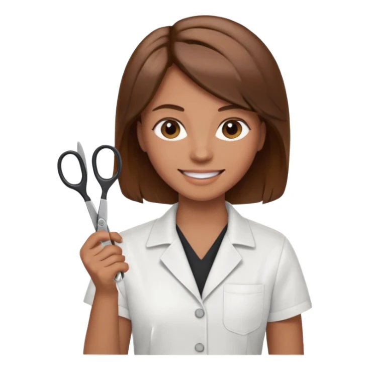 Hairdresser with scissors




 sticker