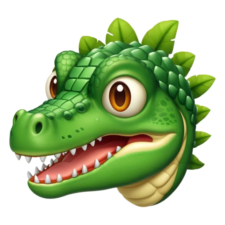 Haz un avion que tenga cabeza de cocodrilo y tire bolbas sticker