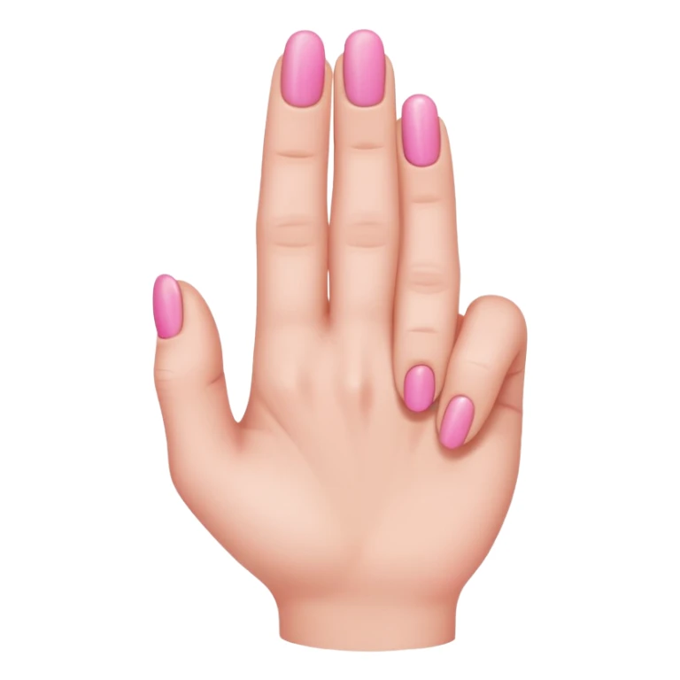 Make a emoji of a very small finger  sticker