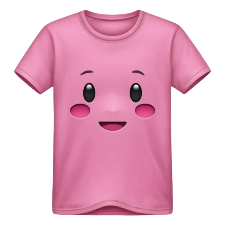 pink t-shirt sticker