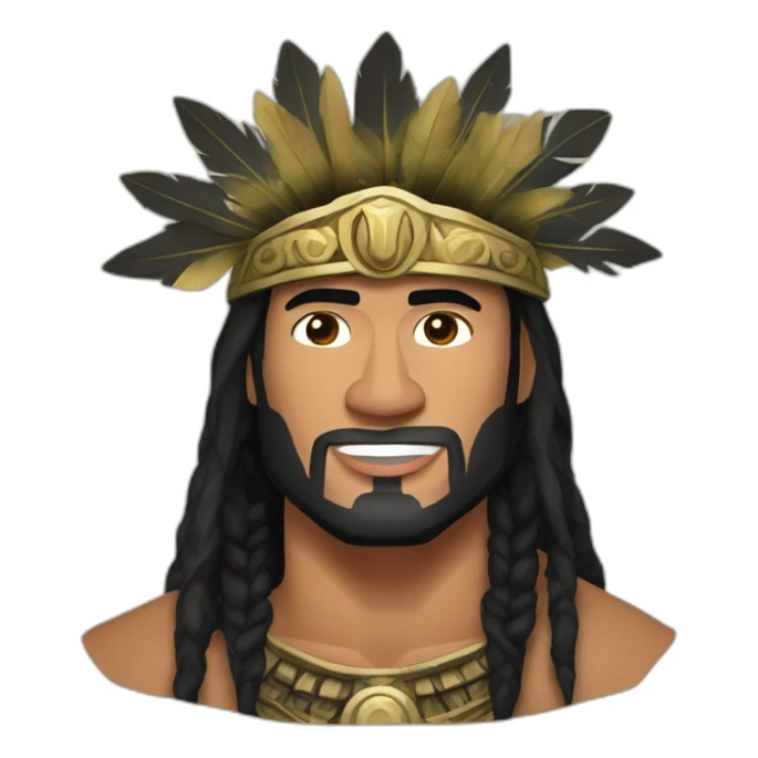 Roman reigns as the tribal chief sticker