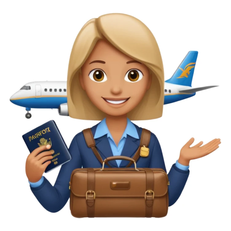 glob ,pass port, , travel bag , plane sticker