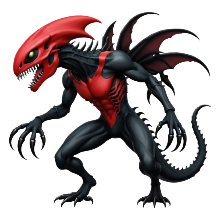  Venom-Yveltal-Darkrai-Xenomorph-hybrid-fantasy-creature (full body) sticker