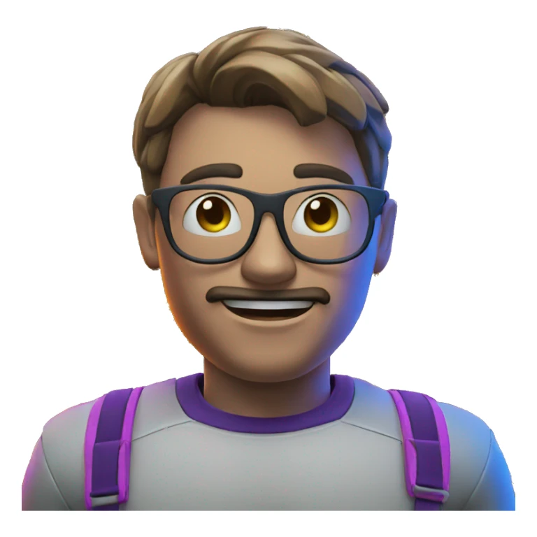 200 IQ in neon letters and numbers sticker