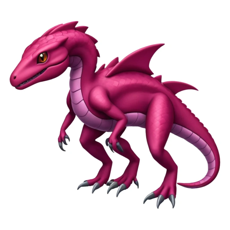 Salazzle-Genesect-Koraidon-Fakémon-hybrid-creature (full body)  sticker