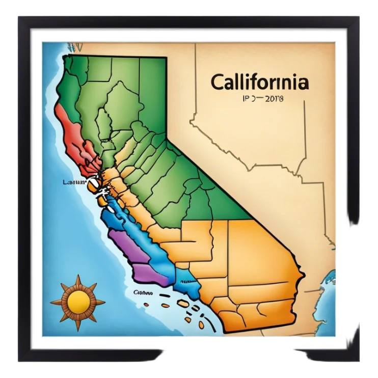 State of California sticker