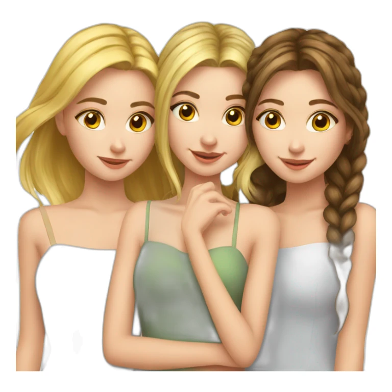 russian-trio-girls-best-friends sticker